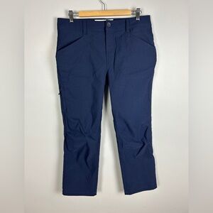MEC Terena Stretch Hiking Pant Size 12‎ Blue Deep Navy Outdoors Active